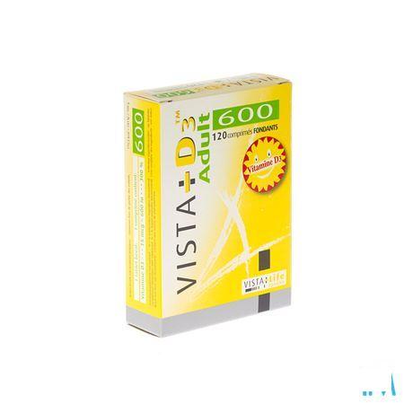 Vista D3 600 Adult Smelttabletten 120 