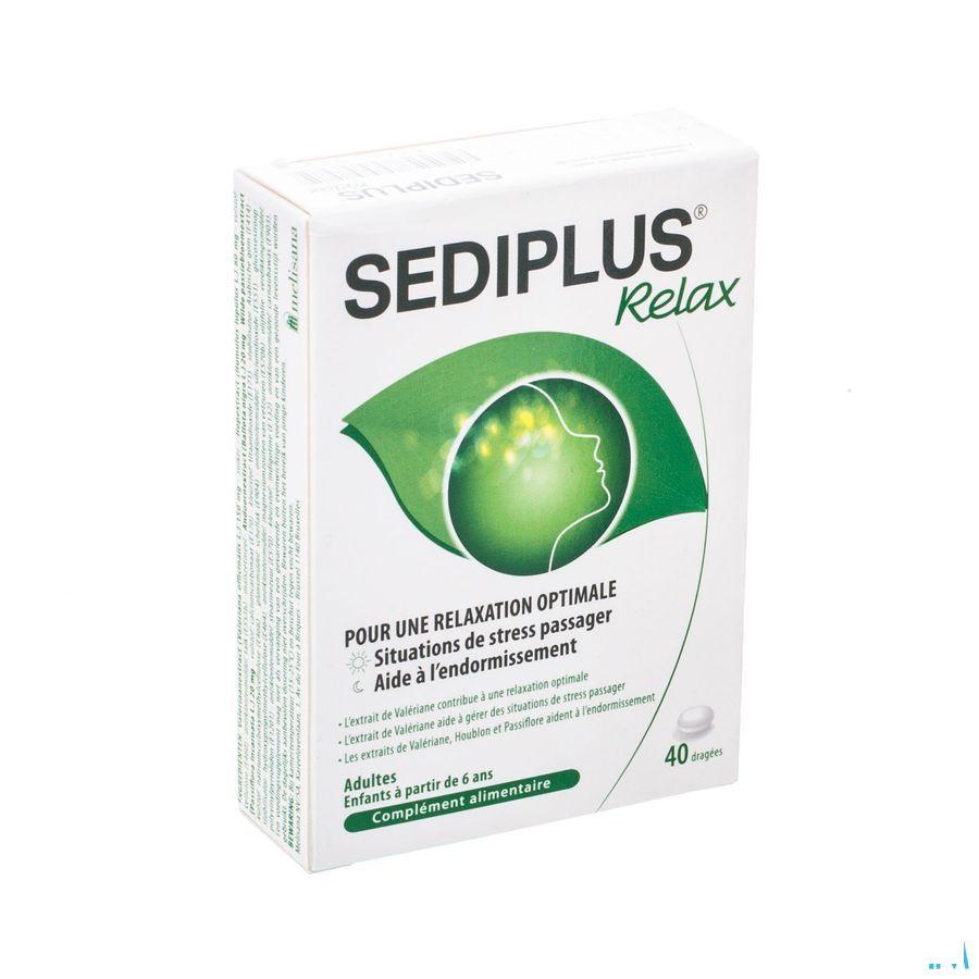Sediplus Relax Dragee 40  -  Melisana