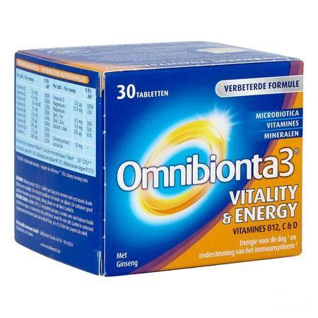 Omnibionta 3 Vitality Energy Comprimes 30