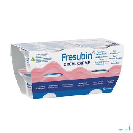 Fresubin 2kcal Creme Fraise Pot 4x125 gr  -  Fresenius