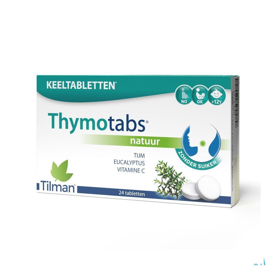 Thymo Tabletten Natuur Zuigtabl 24  -  Tilman