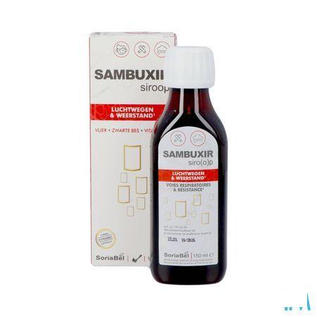 Soria Sambuxir Siroop Vlierbes 150 ml  -  Soria Bel