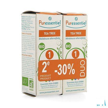 Puressentiel He Arbre The Bio Huile Essentielle 2x10 ml  -  Puressentiel