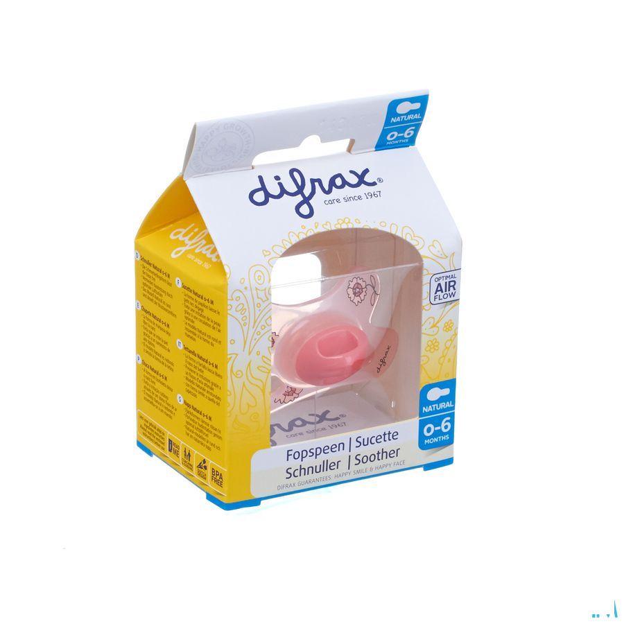 Difrax Fopspeen Natural 0-6 M  -  Difrax