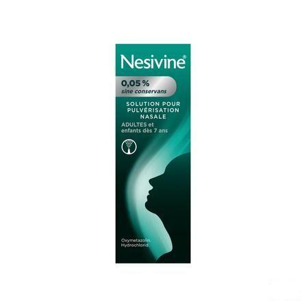 Nesivine 0,05% Sine Conserv Spray Nasal 10 ml