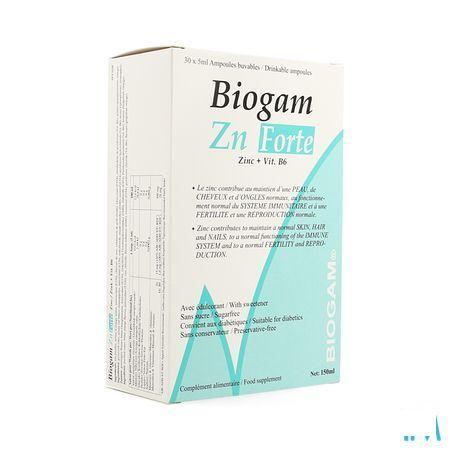 Biogam Zn Forte Drinkb. Amp 30 x 5ml