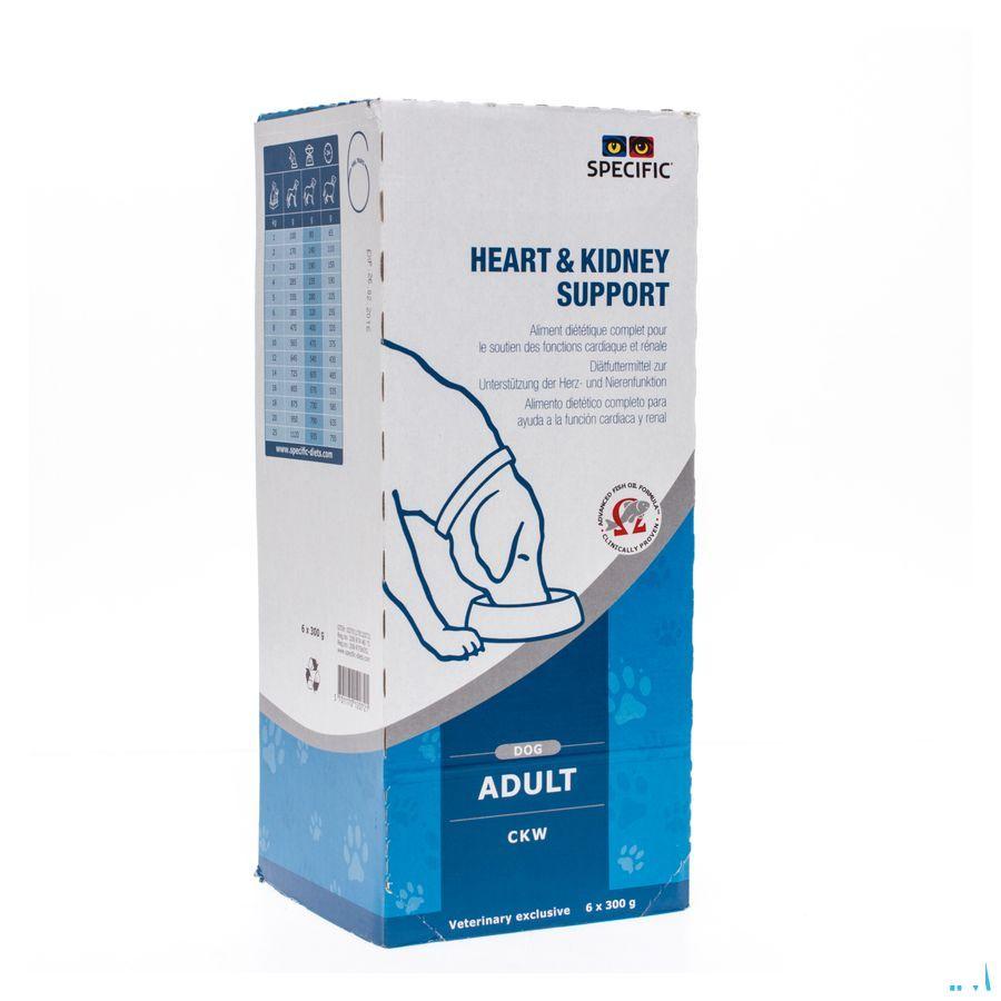 Specific Ckw Heart Kidney Support 6x300 gr