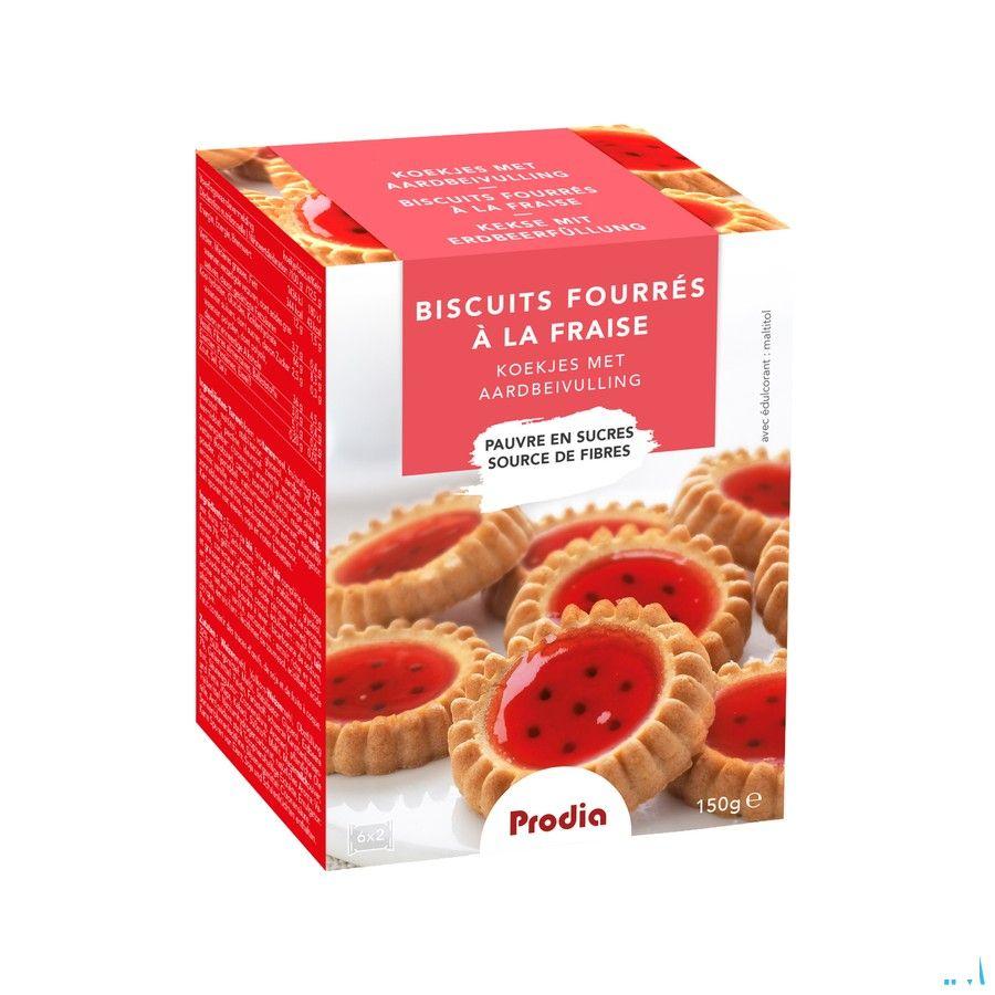 Prodia Biscuits Fourres Fraise 150 gr 5850  -  Revogan