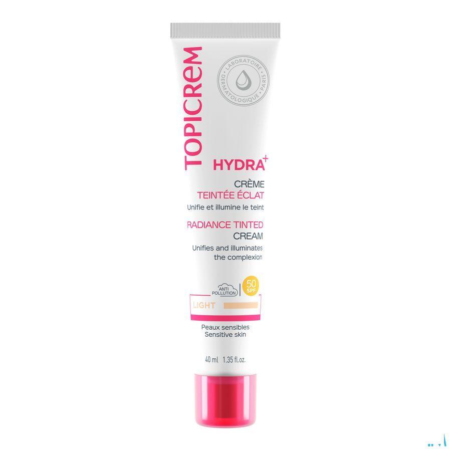 Topicrem Hydra+ Getinte Cr Eclat Licht 40 ml