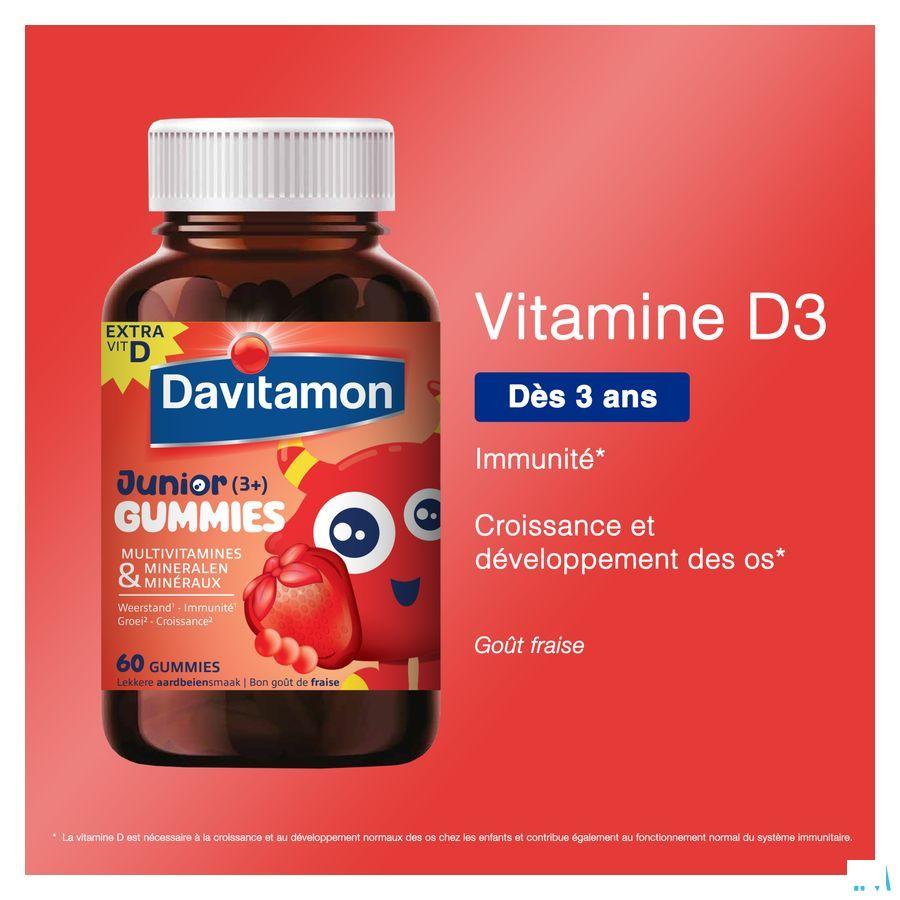 Davitamon Junior Gummies Fraise 60
