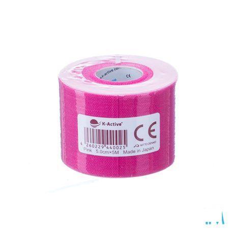 Kinesio-tex Tape Adhesive Rood 5cmx4m  -  Naqi