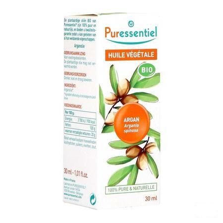 Puressentiel Huile Vegetal Bio Argan 30 ml  -  Puressentiel