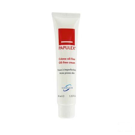 Papulex Creme Oil Free Acnehuid Tb40 ml Verv2356954