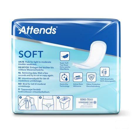 Attends Soft 4 Maxi Inleg Anatom. 1x 8