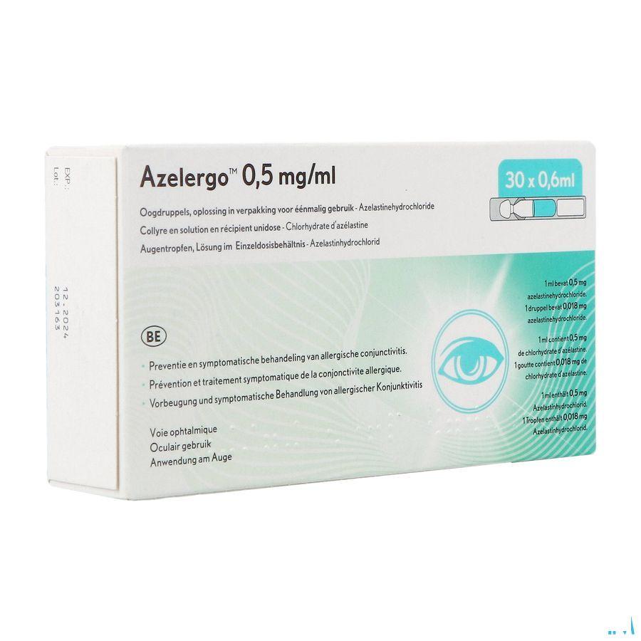 Azelergo Oogdruppels Unidoses 30