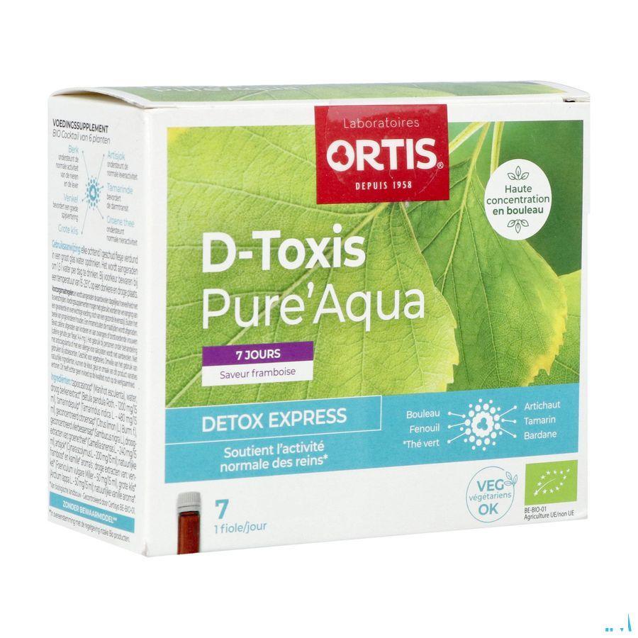 D Toxis Pure Aqua Framboise 7X15ml