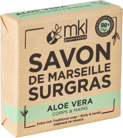 Mkl Overvet Marseille Zeep Aloe Vera 100g