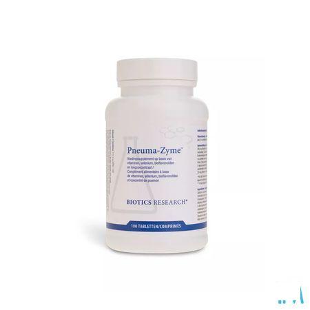 Biotics Pneuma-Zyme 100 tabletten  -  Energetica Natura