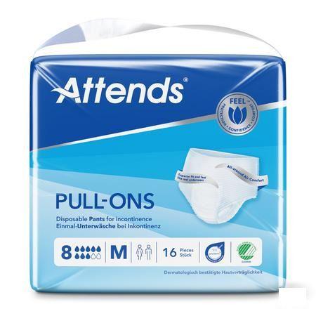 Attends Pull On 8 Slip Medium 1x16