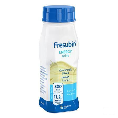 Fresubin Energy Drink Citron 4x200 ml 7006601  -  Fresenius