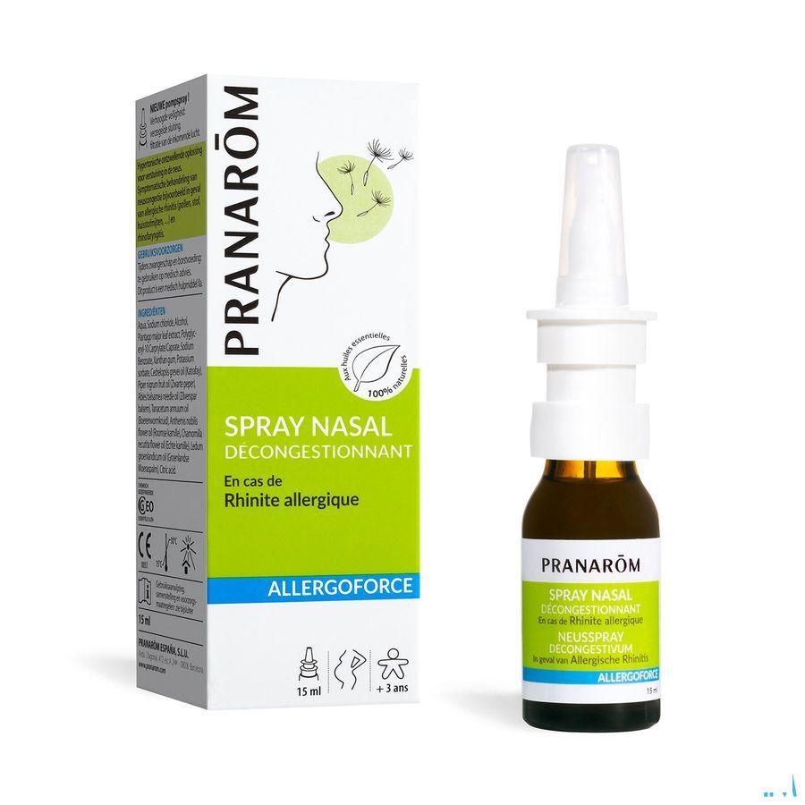 Allergoforce Spray Nasal Huile Essentielle 15 ml  -  Pranarom Allergoforce Spray Nasal Huile Essentielle 15 ml  -  Pranarom