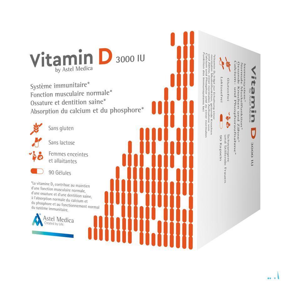 Vitamin D 3000Iu Caps 90