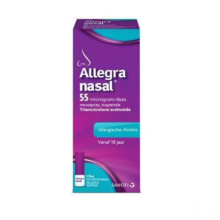 Allegra Nasal 55 µg/dosis Neusspray 120 Verstuiv.