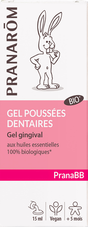 Pranabb Bio Gel Poussees Dentaires Flacon Pompe 15 ml  -  Pranarom