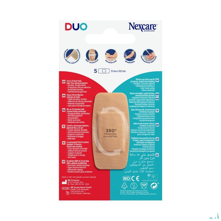 Nexcare 3M Duo Pleister Maxi 51X102Mm 5  -  3M