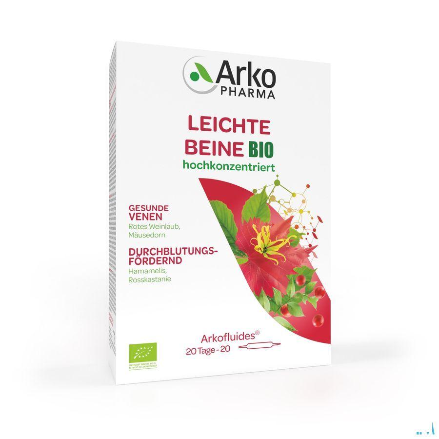 Arkofluide Lichte Benen Bio Ampullen 20  -  Arkopharma