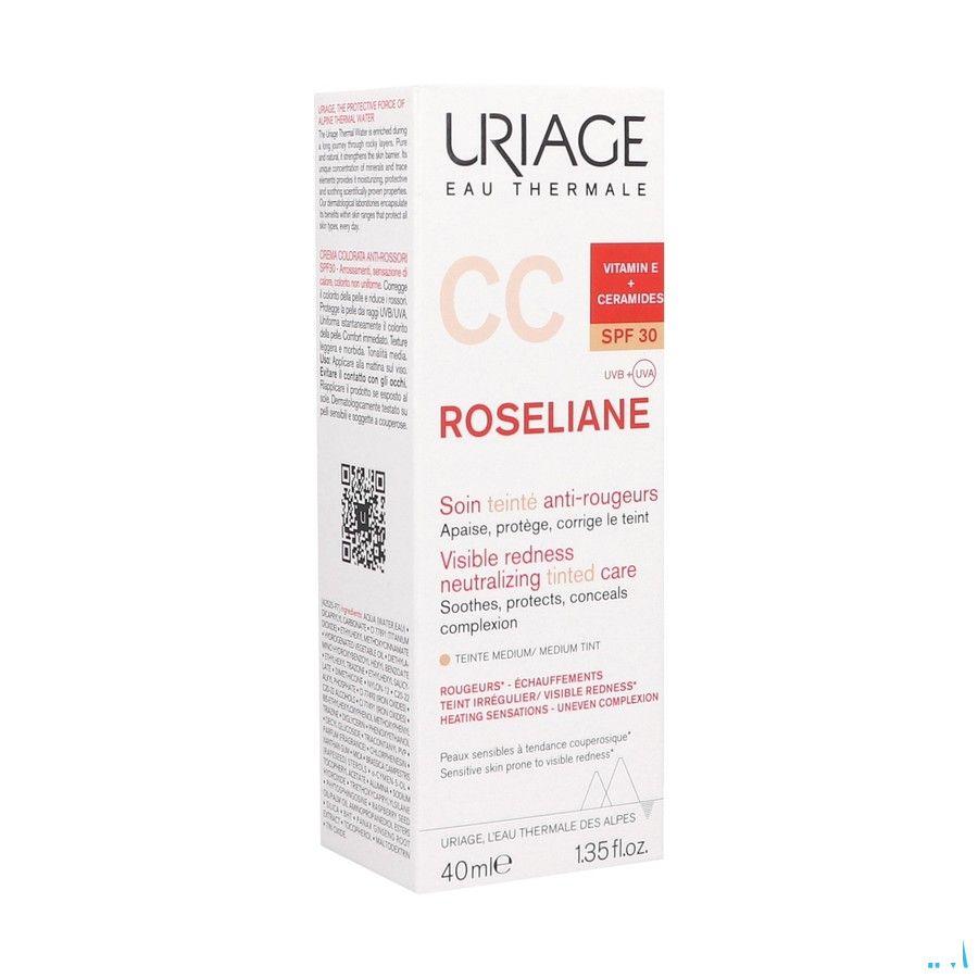 Uriage Roseliane Cc Cream Ip30 Tube 40 ml