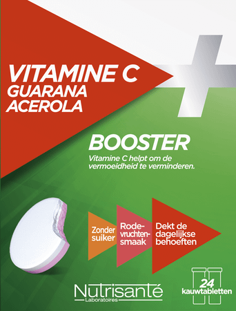 Vitamine C Guarana Acerola Comprimes 2x12  -  Nutrisante