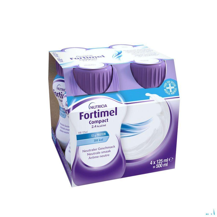 Fortimel Compact 2.4Kcal Neutraal 4X125 ml