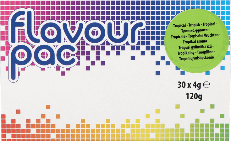 Flavour Pac Tropical Zakje 30x4g 
