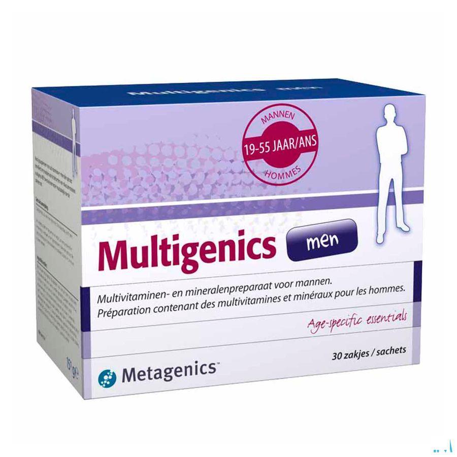 Multigenics Men Poudre Sachets 30 7286  -  Metagenics
