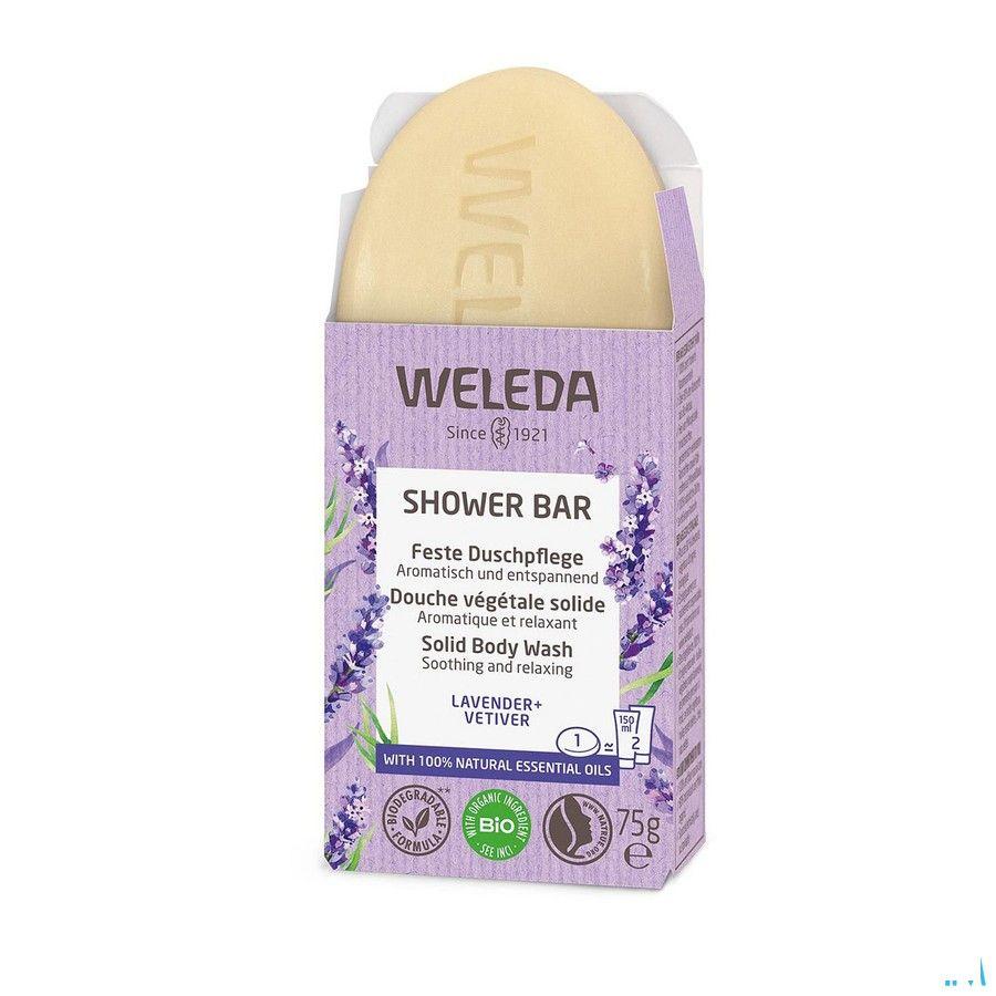 Weleda Shower Bar Lavande + Vetiver 75 gr