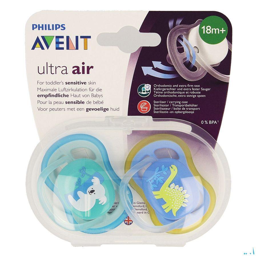 Philips Avent Sucette +18M Air Boy Koala Dino