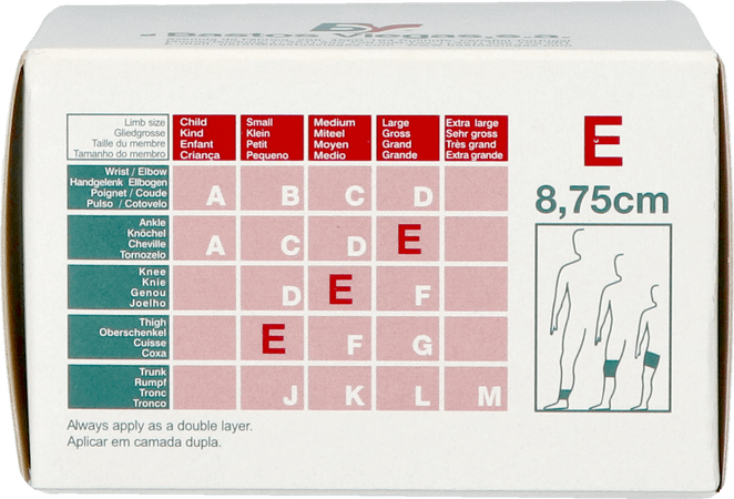 Pharmex Pansement Tubulaire Compressif E 8.75cm x 1M