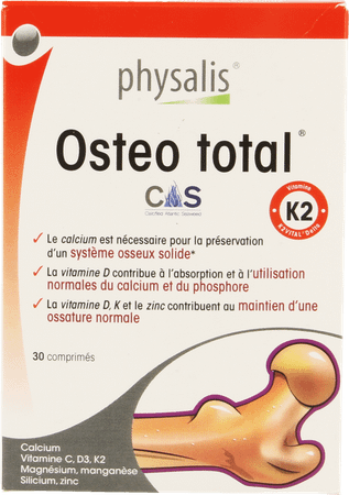 Physalis Osteo Total Comprimes 30 2854487  -  Keypharm