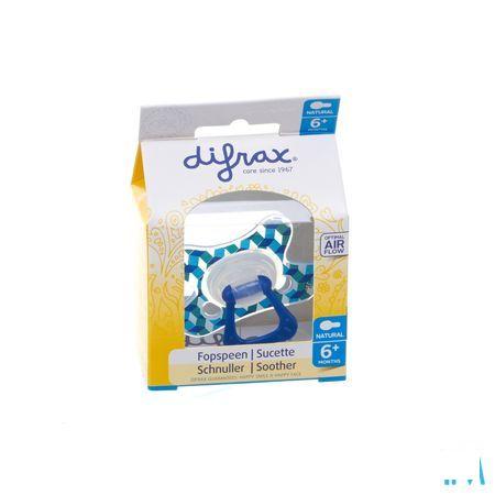Difrax Fopspeen Natural 6 + M  -  Difrax
