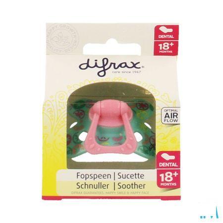 Difrax Fopspeen Sil Dental Xtr Sterk + 18m 342  -  Difrax