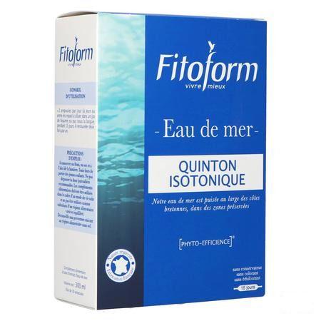 Isotonique Eau De Mer Ampullen 30x10 ml Fitoform  -  Bioholistic Diffusion