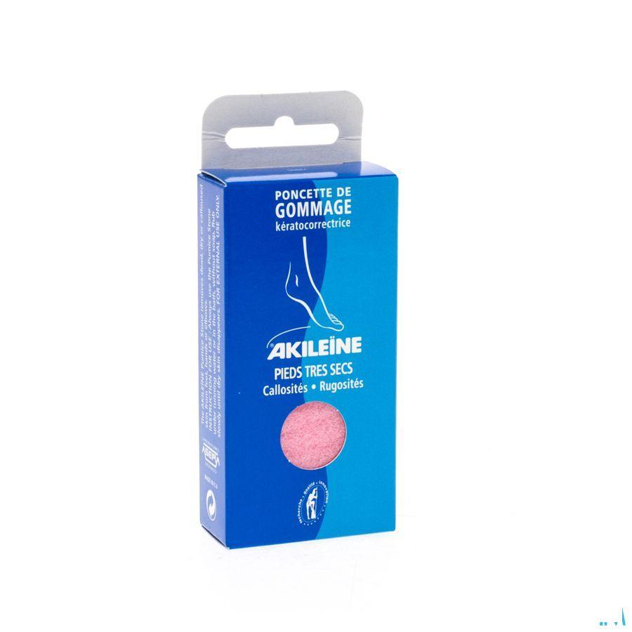 Akileine Blauw Peelingblokje Voeten 1 102520  -  Asepta