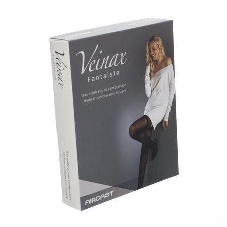 Veinax Kniekous Kleine Diamant 2 Lang Zwart Maat2