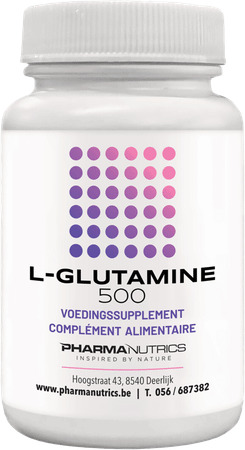 L Glutamine 500 V-Caps 60 Pharmanutrics