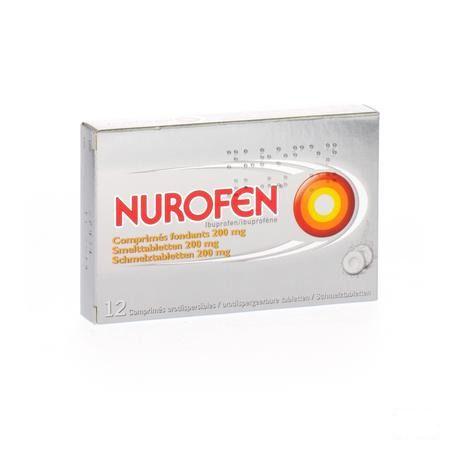 Nurofen Comprimes Fondants 12 X 200 mg