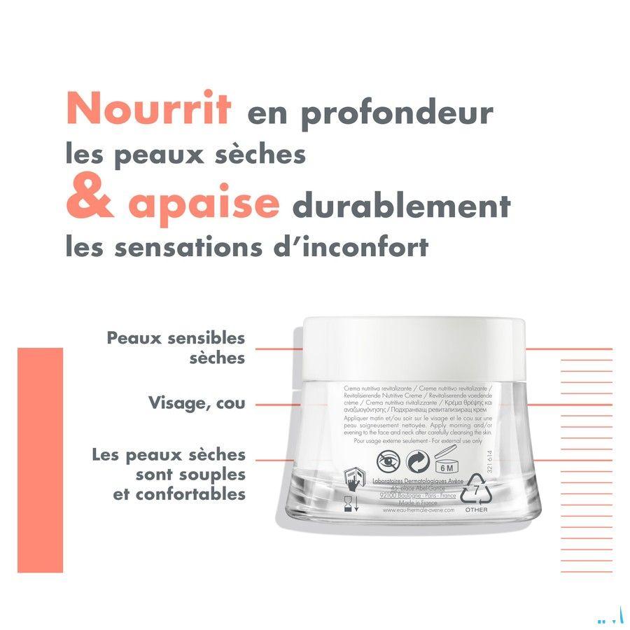 Avene Les Essentiels Creme Nutritive Revital. 50 ml  -  Avene