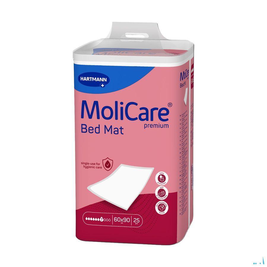 Molicare Premium Bed Mat 7 Drops 60Cmx90Cm 25  -  Hartmann