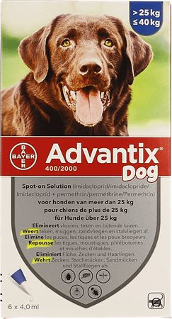 Advantix 400/2000 Chiens 25