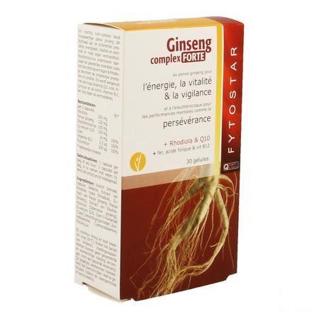 Fytostar Ginseng Complex Forte Capsule 30  -  Ocebio
